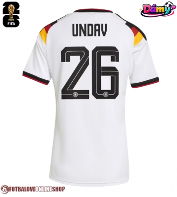 Německo Deniz Undav #26 Domácí Dres pro Dámy MS 2026 Krátkým Rukávem
